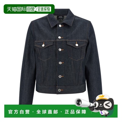 香港直邮A.P.C. 女士夹克 COGDFF32028IAI SS2026 黑色 DENIM 