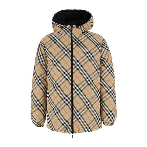 BURBERRY 男士外套 81039231 SS2025 花色 连帽羽绒服