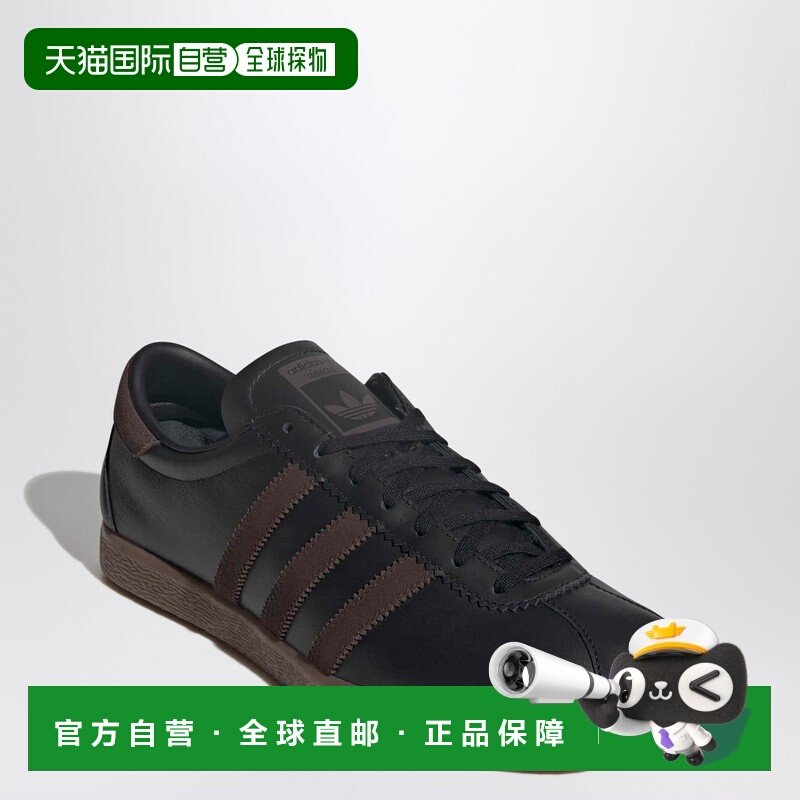 1h可退 香港直邮潮奢 Adidas 男士 Core Black/Dark Brown/Gum 烟