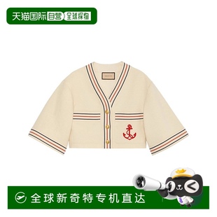 SS2024 1h可退 744716ZANZX9783 香港直邮GUCCI 花 女士针织毛衣