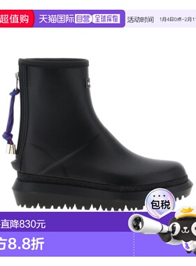 1h可退 香港直邮Sacai 拉链短筒靴 2501013S