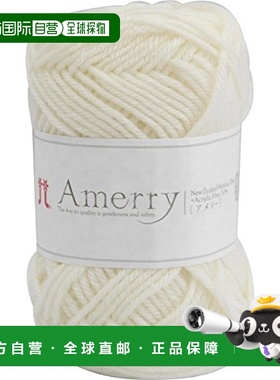 【日本直邮】和麻纳卡  col.20编制毛线 25g 110m 5个 2126  白色