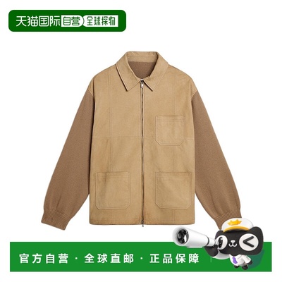 香港直邮Golden Goose Deluxe Brand 长袖皮夹克 GMP02136.P00184
