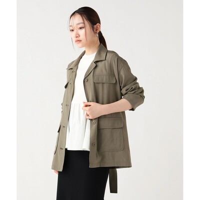 1h可退 日本直邮BEAMS HEART 女士轻盈透视萨法里西装外套 431600