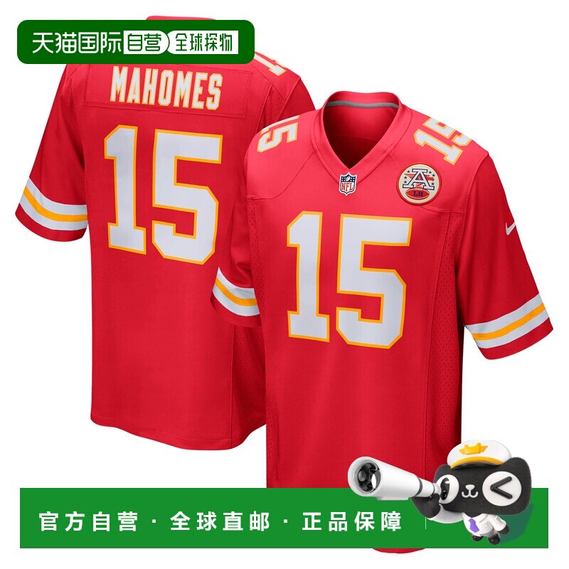 澳大利亚直邮Nike 堪萨斯城酋长队级碗LVII冠军马霍姆斯NFL美式橄 - 实物图