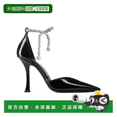 1h可退 香港直邮Jimmy Choo 漆皮高跟鞋 STEVIE100PAT080258