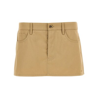 Miu Miu 斜纹半身裙 MG22411UPXSOOO