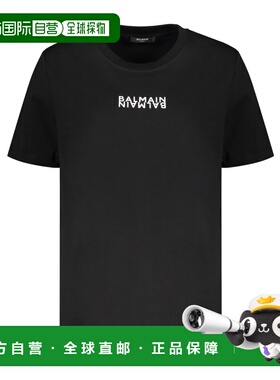 1h可退 香港直邮Balmain 圆领T恤 GF6EF000BB04