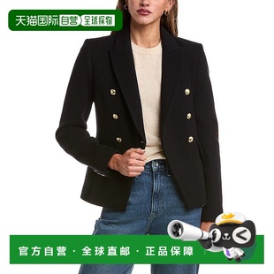 Darly black Wool Blazer 美国奥莱直发外套 Blend 自营Barbour