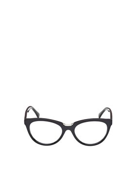 MAX MARA 女士眼镜 MM5132001 AW2024 黑色 猫眼平光镜