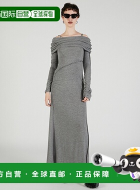 1h可退 日本直邮PRANK PROJECT 女装 落肩长款连衣裙 舒适伸缩针