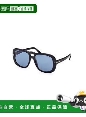 1h可退 香港直邮TOM FORD 女士眼镜 FT101201V CO 蓝色 徽标太阳