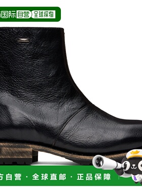 1h可退 香港直邮潮奢 Our Legacy 男士 黑色 Engine 踝靴 A4247ED