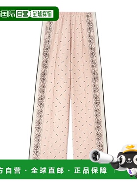 香港直邮PALM ANGELS 女士休闲裤 PWCJ010S24FAB0023003阔腿裤