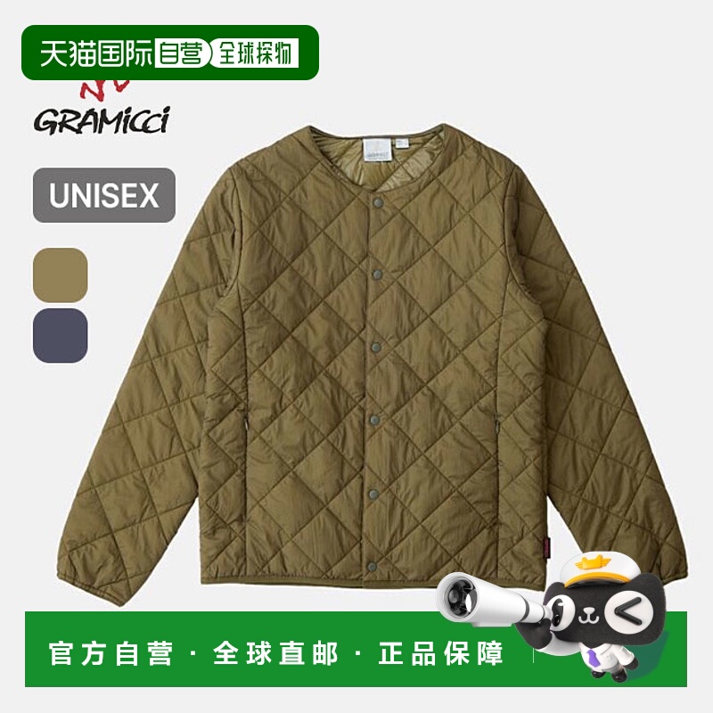 日本直邮Gramicci 保暖绗缝夹克 G5FU-J034男女通用这款时尚的防