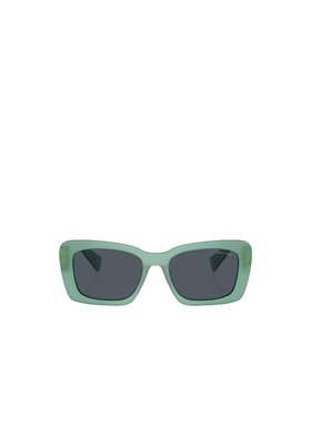 MIU MIU 女士眼镜 MU07YS19L09T AW2024 灰色 徽标太阳镜