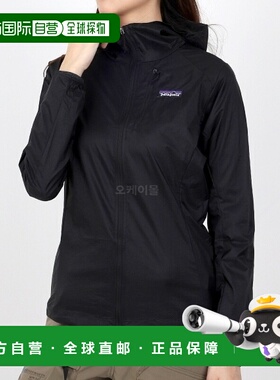 韩国直邮Patagonia女款外套夹克衫黑色连帽拉链质感百搭24147-BLK