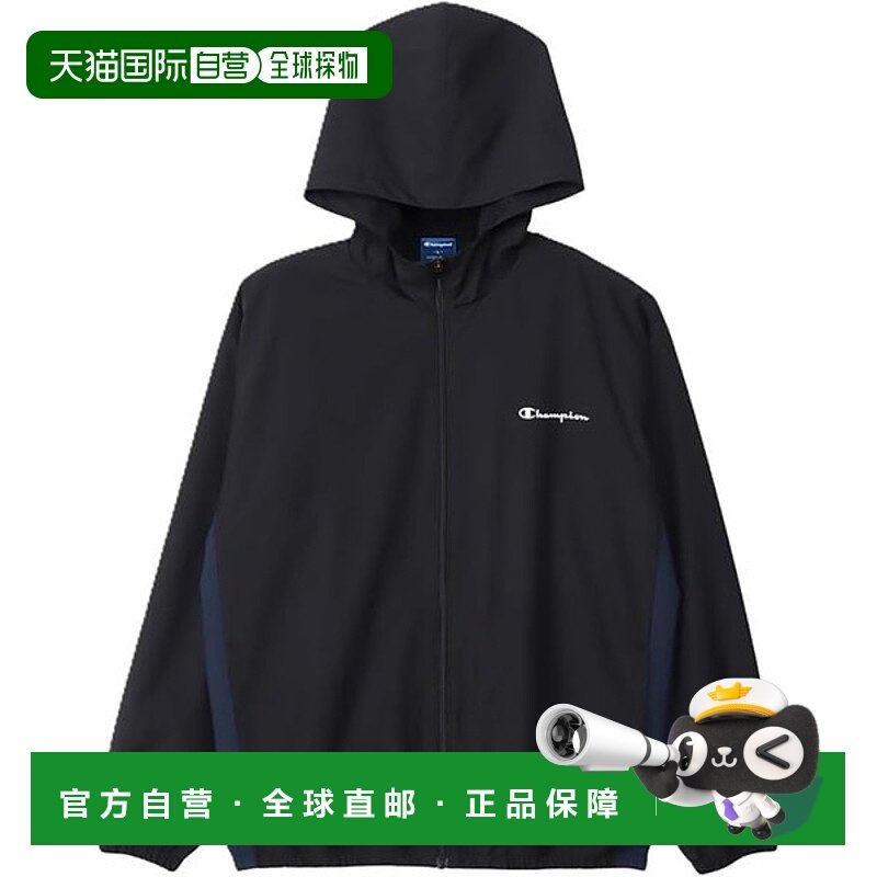 日本直邮Champion Script Logo Zip Hooded Jacket 男士 C3-CSC11
