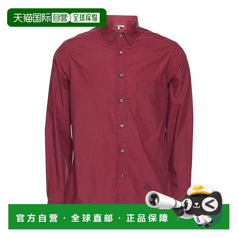 1h可退 香港直邮潮奢 Isabel Marant 伊莎贝尔 玛兰 男士 格纹衬