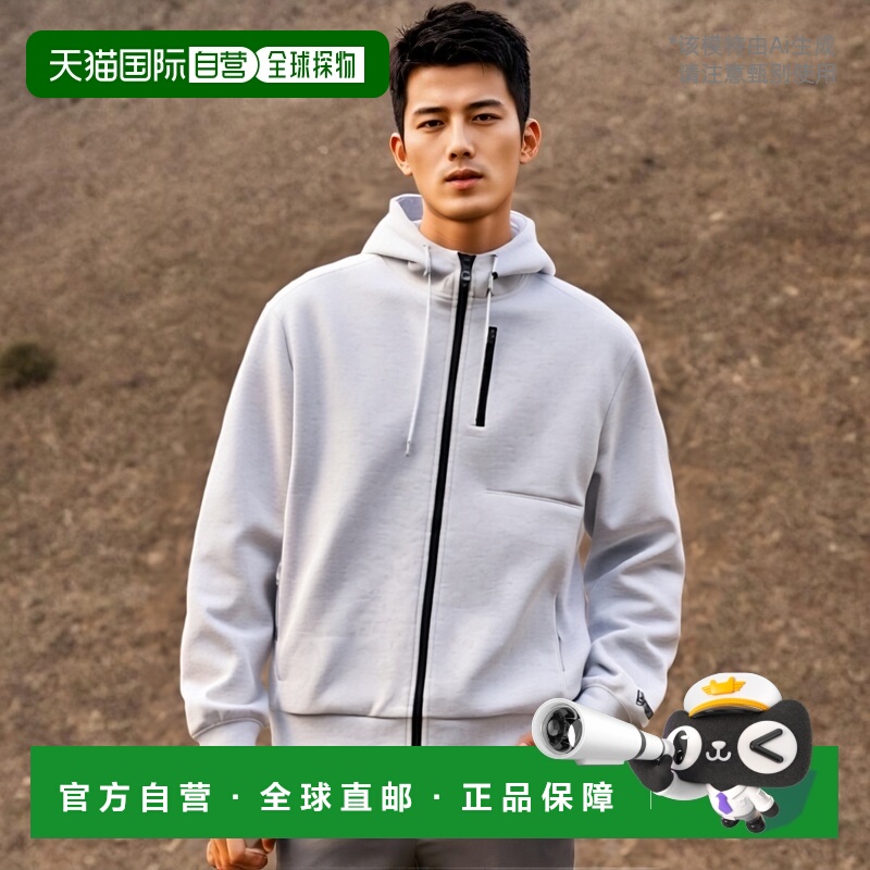 韩国直邮NEW ERA 男士连帽衫AP NE TECH JRSY ZHD FT41 H GRY 141