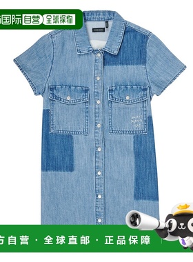 欧洲直邮IKKS  DACOT 女童服装短连衣裙 XU30042-85-C