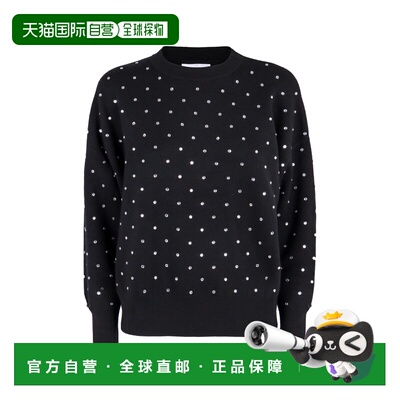 1h可退 香港直邮潮奢 Rabanne 女士 晶饰毛衣 24PMPU252ML0264