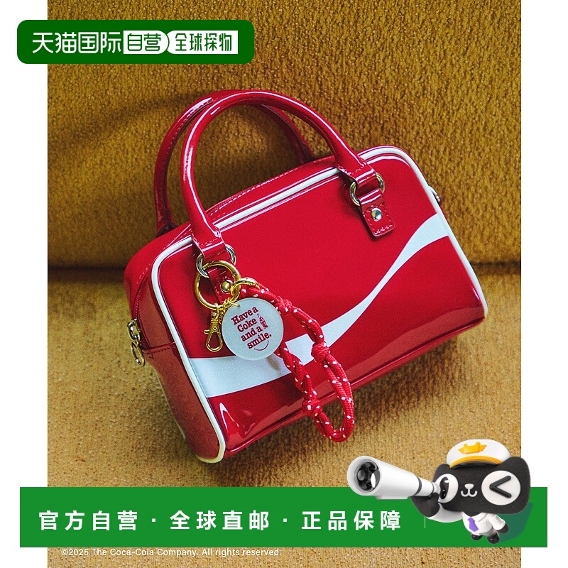 1h可退 日本直邮Coca-Cola 女士 2WAY仿皮迷你波士顿包 2025BGIX8