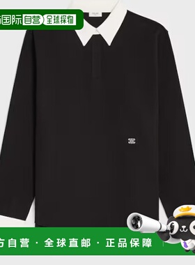 香港直邮CELINE 男士衬衫 RX0D30Z6538AW SS2026 黑色 Polo shirt