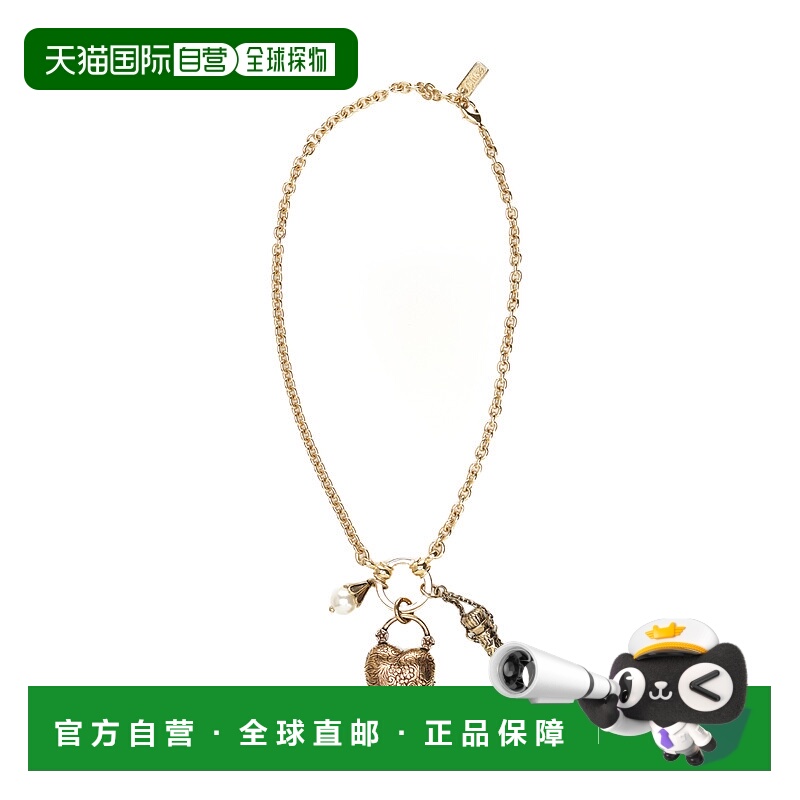 1h可退 香港直邮CHLOÉ 女士项链 CH25WJN15BGL9DC AW2025 金色 Co