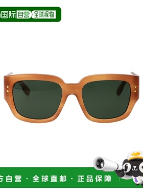 1h可退 香港直邮Gucci 古驰 男士 徽标太阳镜 GG1261S black黑色