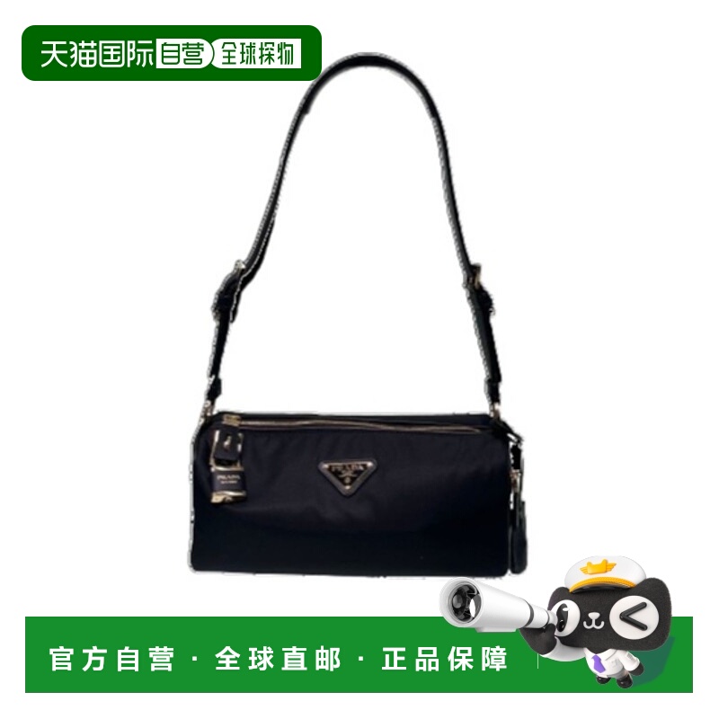 香港直邮Prada 徽标单肩包 1BC2332C8QVODO斜挎包手提包