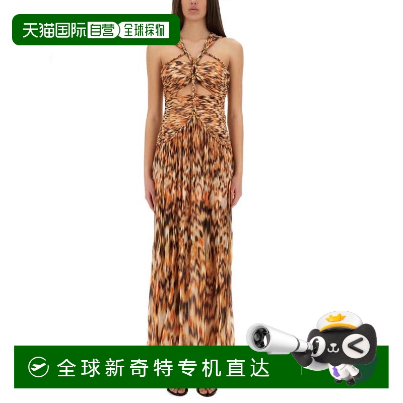 韩国直邮ISABEL MARANT25SS中长连衣裙女RO0758FA C2J05I11OR ORA