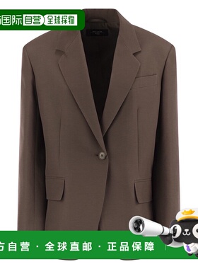 香港直邮Weekend Max Mara 女士 FLOC - over 棉混纺西装外套 252