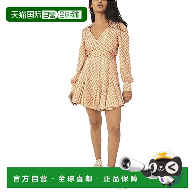 自营 free people免费的人它需要两件迷你连衣裙女式多弹长袖ASM2