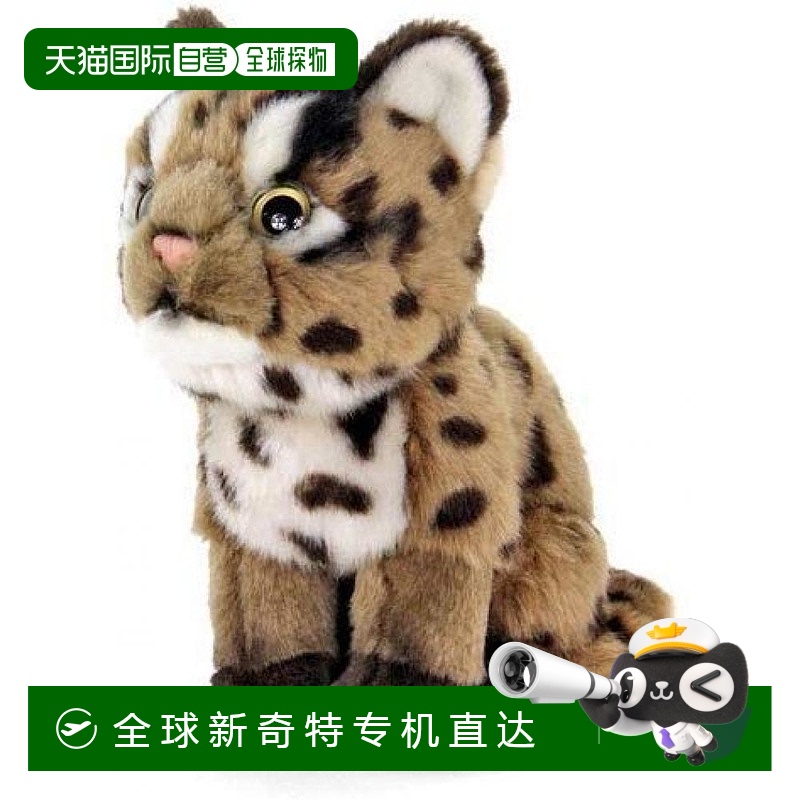 日本直邮Colorata西表野猫宝宝毛绒动物10cm x 18cm x 17cm礼物
