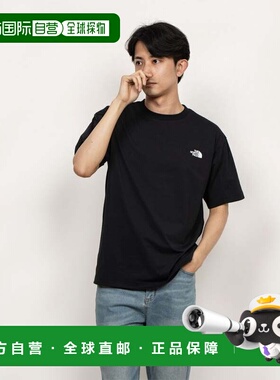 日本直邮 THE NORTH FACE 男士陆地/跑步半袖T恤 NT32585 黑色