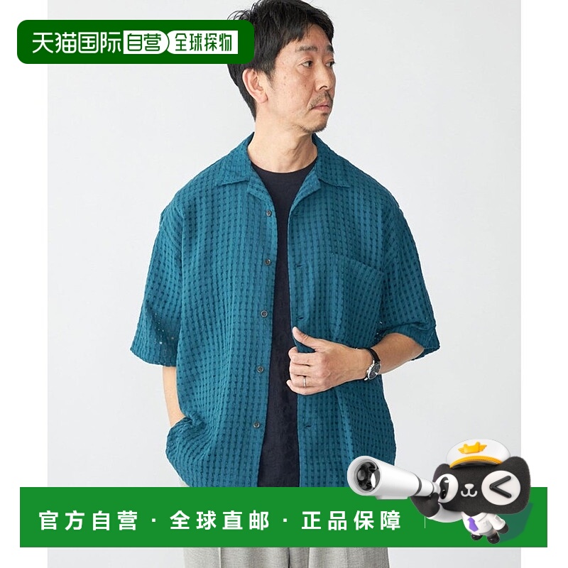 日本直邮SHIPS BENCH MARKING 透明多比短袖衬衫 [SH8611EM047216