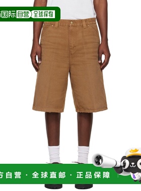 1h可退 香港直邮潮奢 CARHARTT WIP 男士 棕色 OG Double Knee 牛