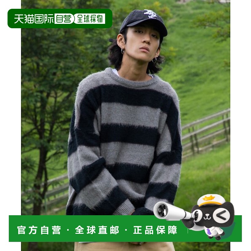 韩国直邮XTONZ 男针织xtk036韩东旼 泰山 崔然竣同款毛衣