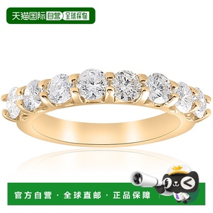 黄金 pompeii31 14k 自营 爪钻石结婚戒指 克拉