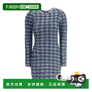 Women Casual Dress 美国奥莱直发 自营Diesel blue Cotton