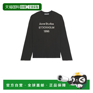 1h可退 香港直邮Acne Studios 艾克妮 男士 Edden 长袖T恤 CL0197