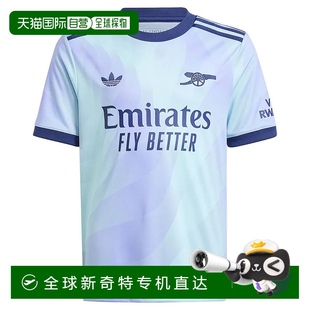 三条纹青少年款 香港直邮ADIDAS T恤 短袖 中性 Arsenal