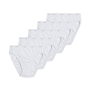 Jockey|女士 5 条装棉质法式剪裁三角裤 1744