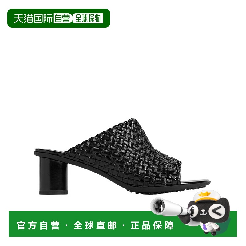 香港直邮Bottega Veneta BV 24SS Atomic 编织图案高跟凉鞋 Women