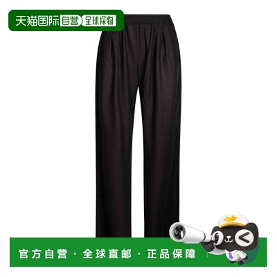 1h可退 香港直邮PINKO 女士休闲裤 106118A3JFI84 AW2026 棕色 Ra