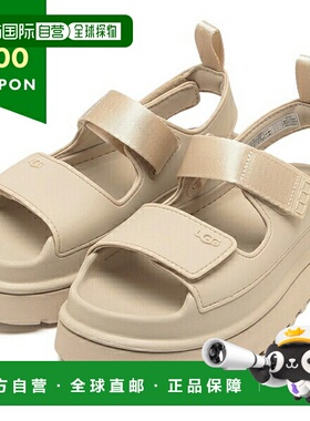 日本直邮UGG EVA 凉鞋 金色辉光厚底米色 女士 1152685 SSAL