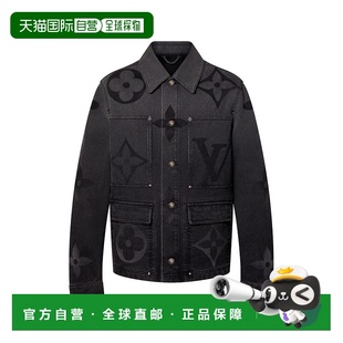 裤 交织字母牛仔夹克工装 子 欧洲直邮LV路易威登24新品 1h可退