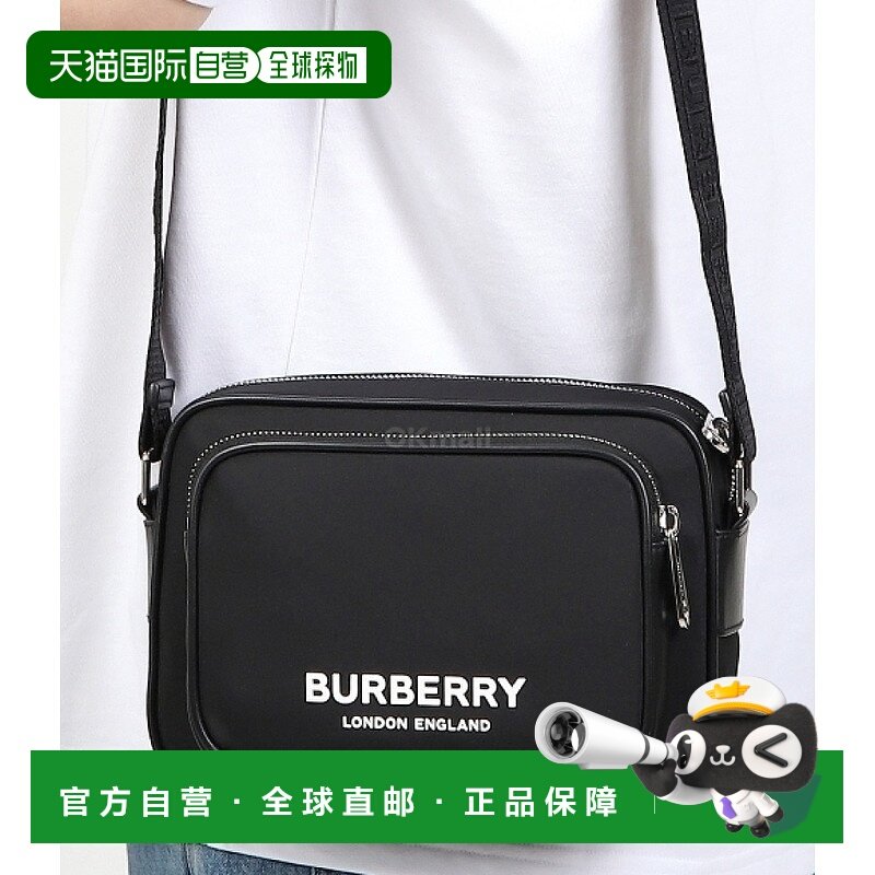 韩国直邮BURBERRY男士logo印花尼龙斜挎包单肩包相机包(8049094),箱包皮具/热销女包/男包,男士包袋,淘宝优惠券,粉丝福利购,淘宝优惠卷