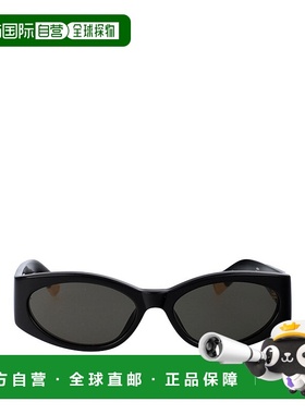 1h可退 香港直邮JACQUEMUS 女士太阳镜 JAC4C1SUNC1 AW2025 黑色